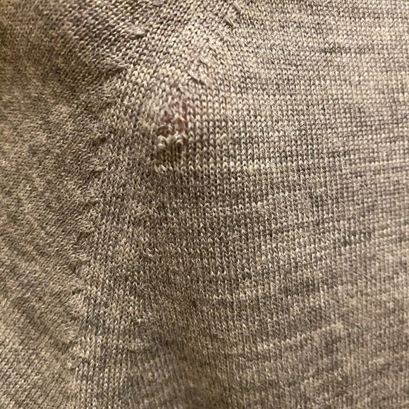 J. Crew Grey Classic Merino Wool Long Cardigan Sweater Size Small - Picture 10 of 10